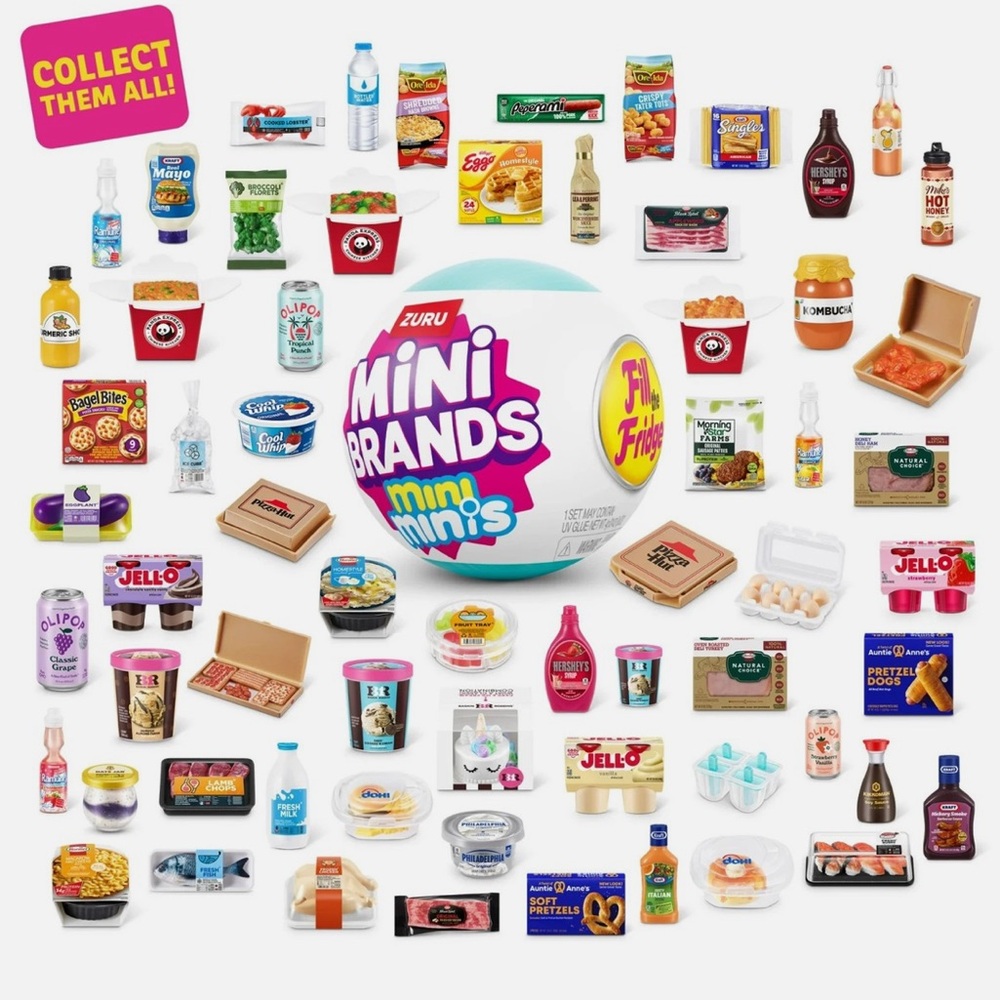 MINI BRANDS Fill the Fridge Bundle!